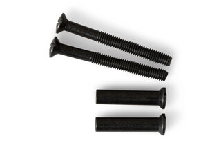 Patentbout 0170.000.0040 inclusief huls zwart - M4 x 38 mm