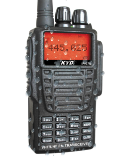 Zendamateur portofoon - 2 meter en 70 cm - Kydera IP-670  