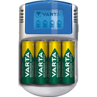 Batterij Lader Varta - voor AA en AAA - met 4x AA HR6 2600 mAh