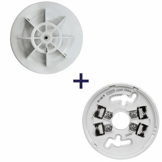 Kidde - Aritech Conventionele Hittemelder - Montagevoet - Sokkel - NC-DPH-W + NC-DB-W