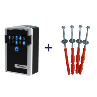 Sleutelkluis met Schroeven - Bluetooth en Cijfercode - Masterlock 5441EURD
