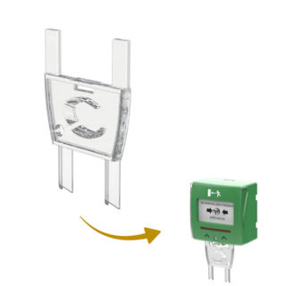 Sewosy SHOK reset sleutel - Testsleutel handbrandmelder