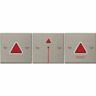 Mindervaliden MIVA alarm - complete set - RVS