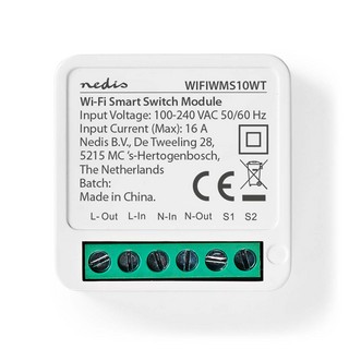 SmartLife schakelaar inbouw module - Slimme Wi-Fi Inbouwmodule - Schakelaar - WIFIWMS10WT