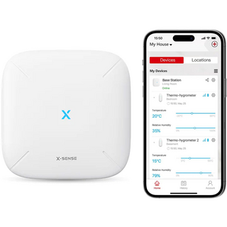 X-Sense SBS50 Wifi Basisstation - Slimme Hub voor Rookmelders & Sensoren