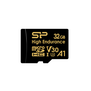 Micro SD-Kaart - 32GB - Golden Series - Silicon Power - High Endurance MicroSD