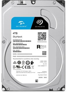Seagate SkyHawk 4TB HDD - Voor 24/7 camerabewaking - ST4000VX016